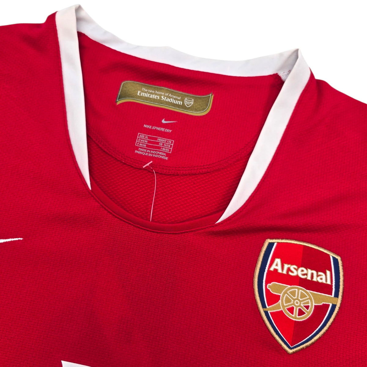 2006/08 Arsenal Home Football Shirt (XL) Nike (Womens)