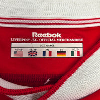 2002/04 Liverpool Home Football Shirt (2XL) Reebok #17 Gerrard