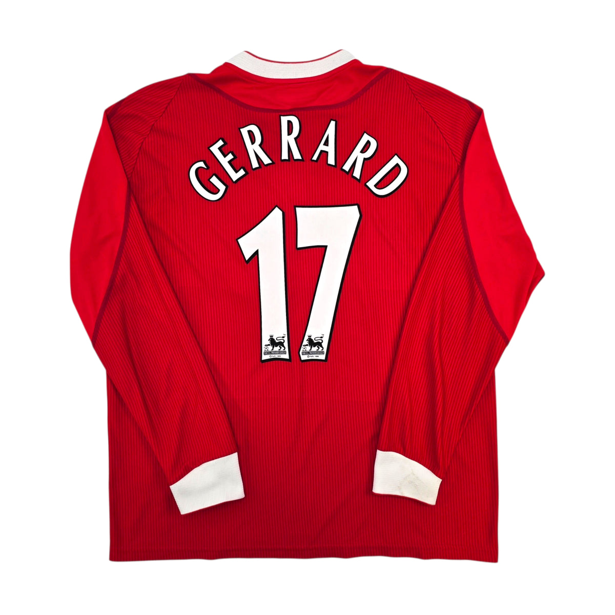 2002/04 Liverpool Home Football Shirt (2XL) Reebok #17 Gerrard