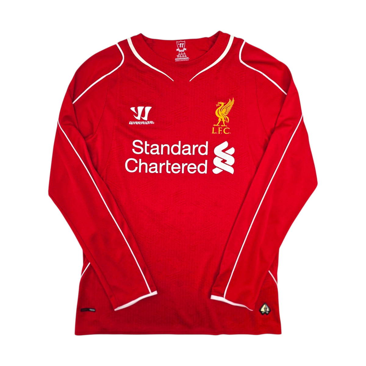 2014/15 Liverpool Home Football Shirt (S) Warrior #8 Gerrard
