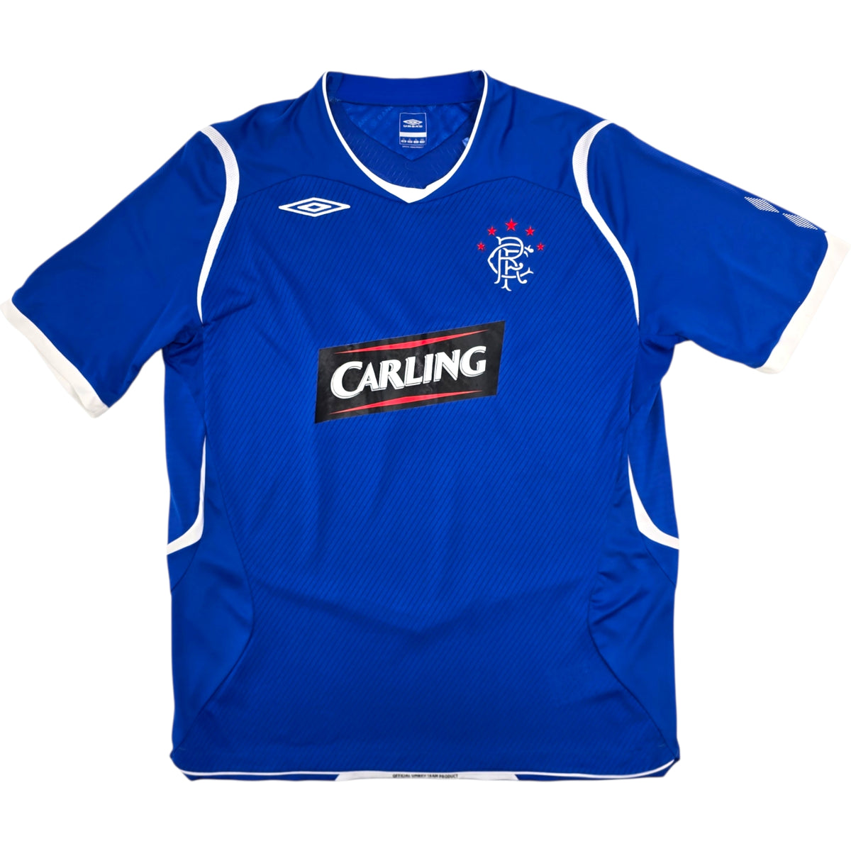 2008/09 Glasgow Rangers Home Football Shirt (XL) Umbro