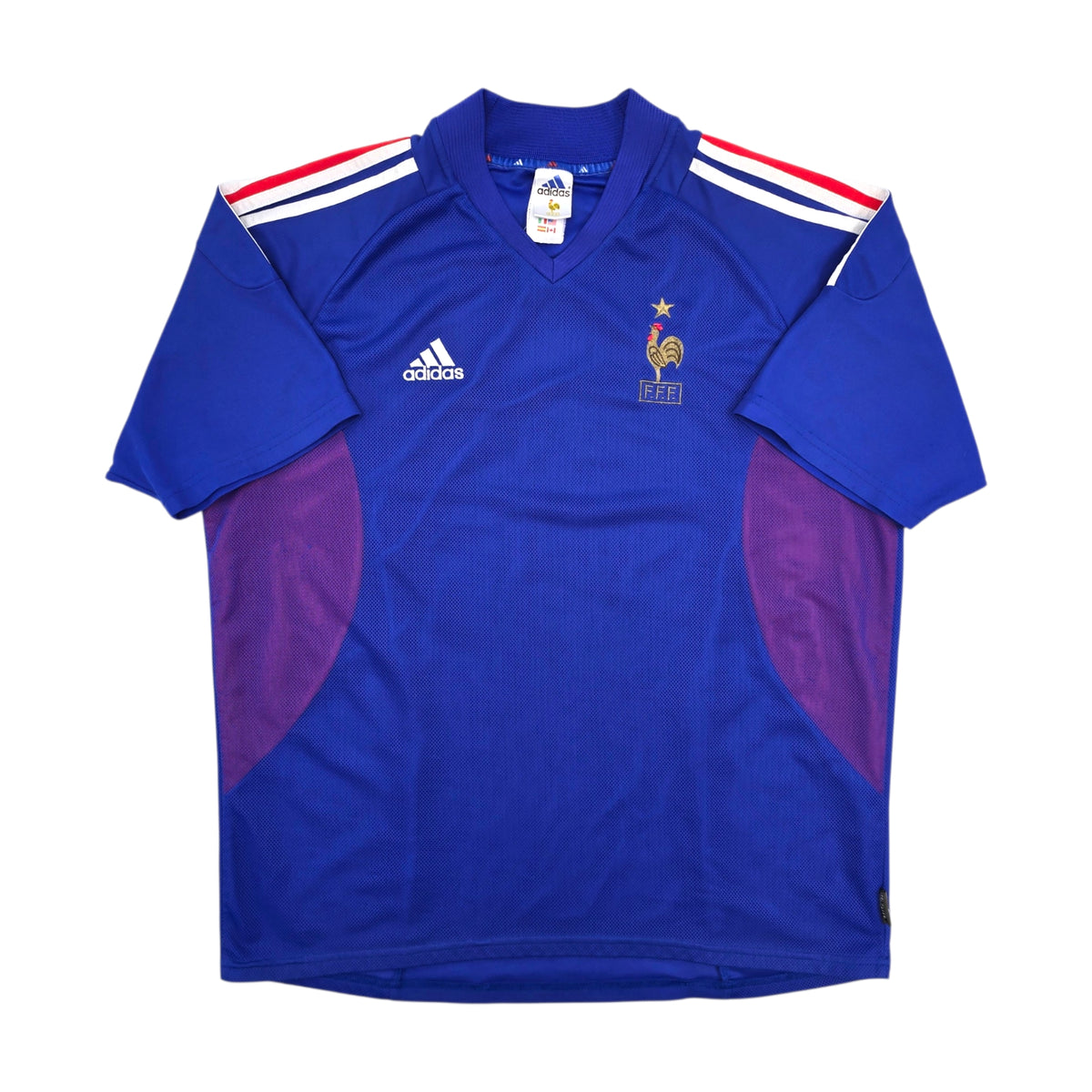 2002/04 France Home Football Shirt (XL) Adidas