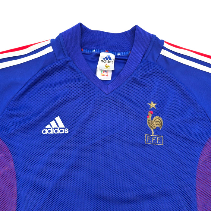 2002/04 France Home Football Shirt (XL) Adidas