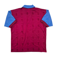 1995/97 Aston Villa Home Football Shirt (XL) Reebok