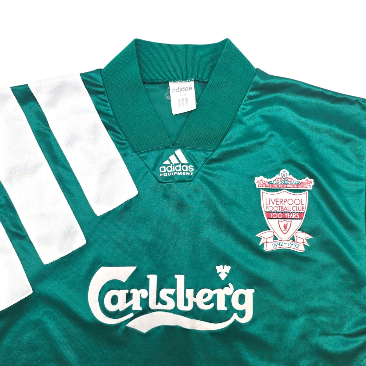 1992/93 Liverpool Away Football Shirt (XL) Adidas