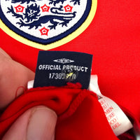 2006/08 England Away Football Shirt (M) Umbro #8 Lampard