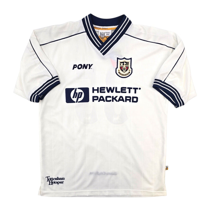1997/99 Tottenham Hotspur Home Football Shirt (M) PONY #35 Berti