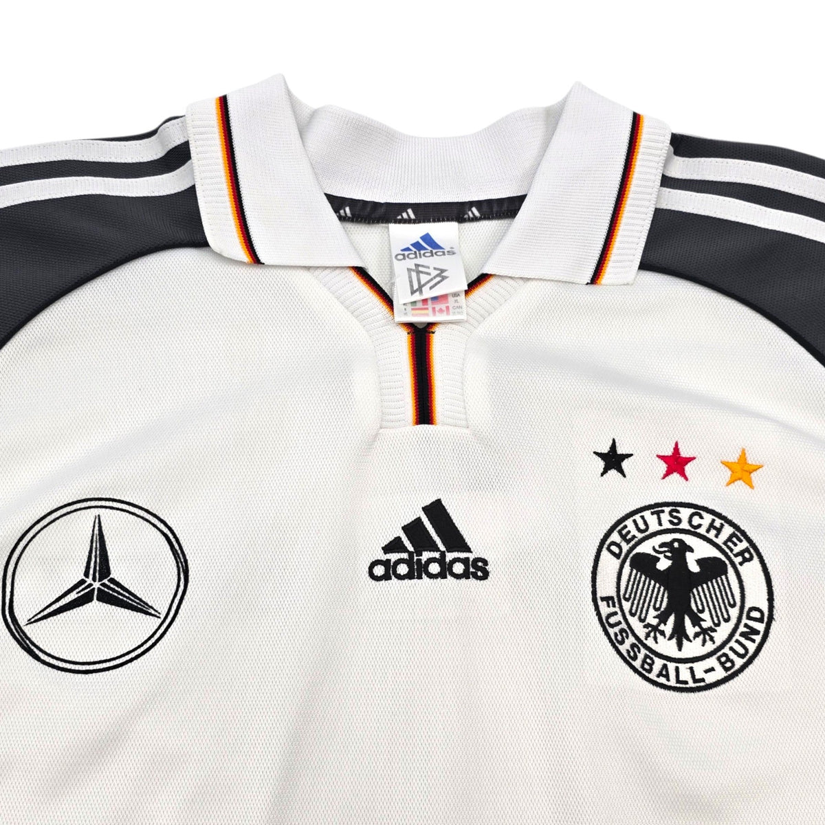 2000/02 Germany Home Football Shirt (XL) Adidas | Mercedes Benz