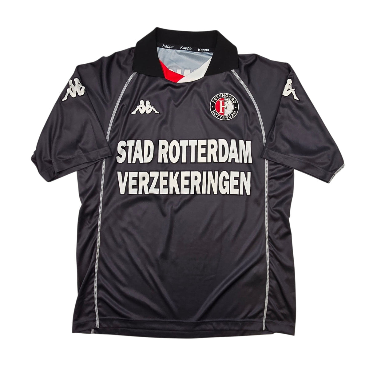 2001/02 Feyenoord Third Football Shirt (L) Kappa #14 Ono