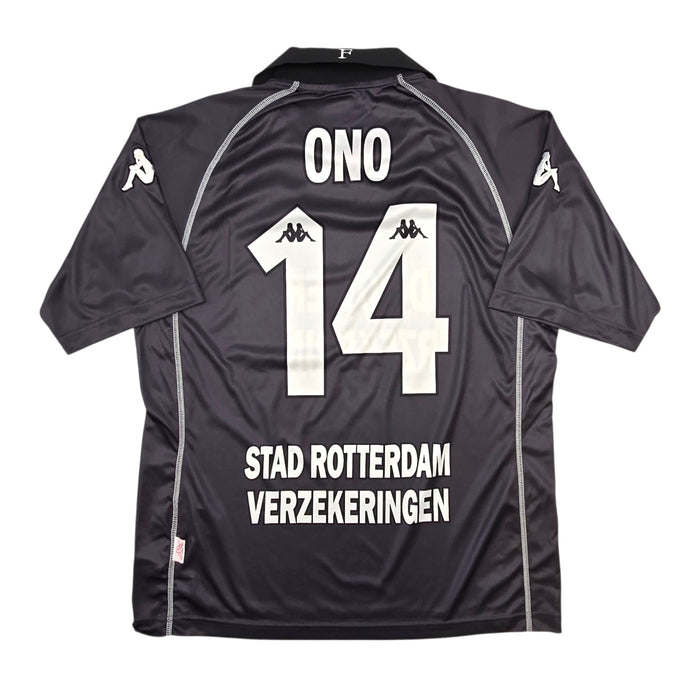 2001/02 Feyenoord Third Football Shirt (L) Kappa #14 Ono