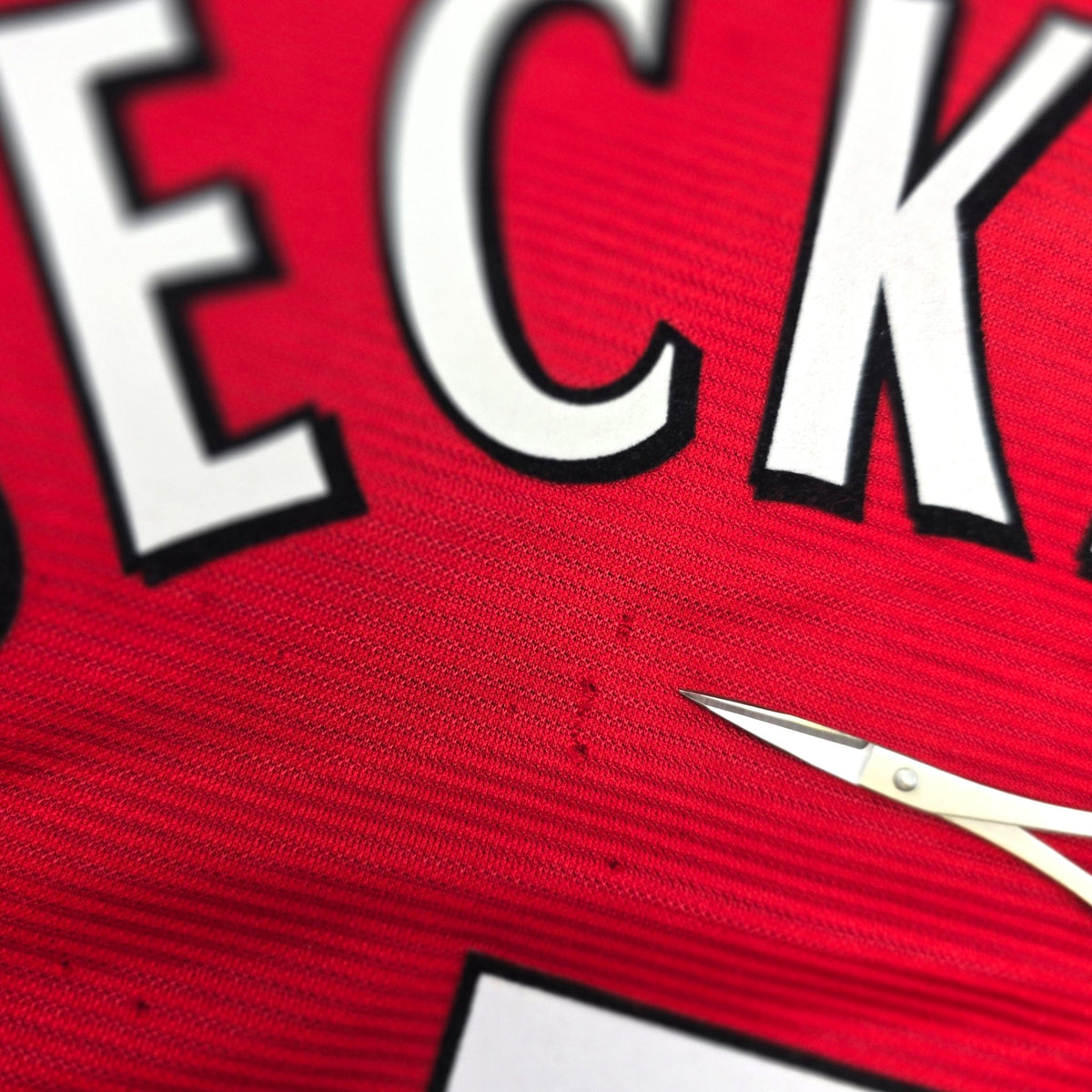 2000/02 Manchester United Home Football Shirt (L) Umbro #7 Beckham