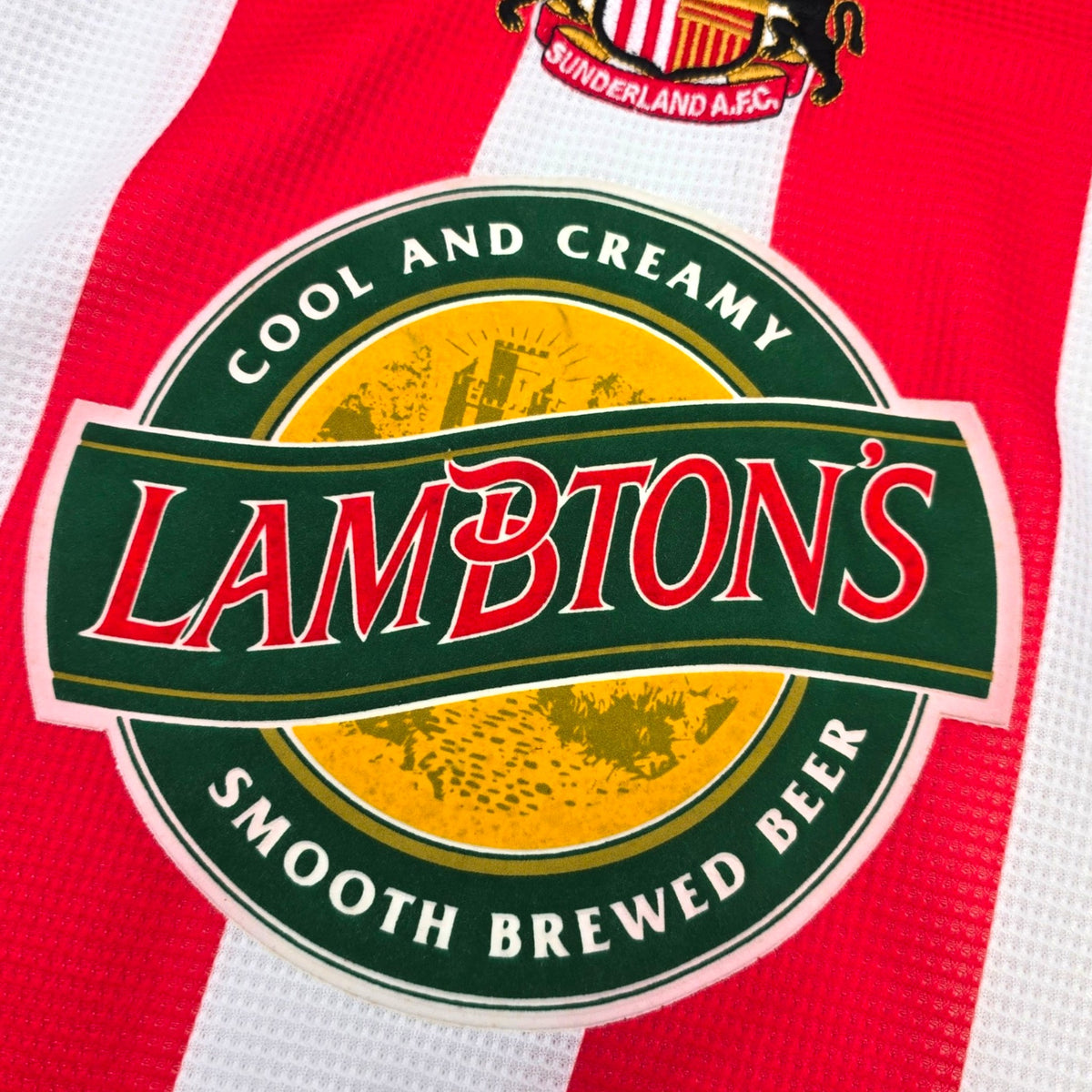 1997/99 Sunderland Home Football Shirt (L) Asics