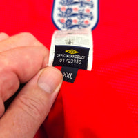 2004/06 England Away Football Shirt (2XL) Umbro