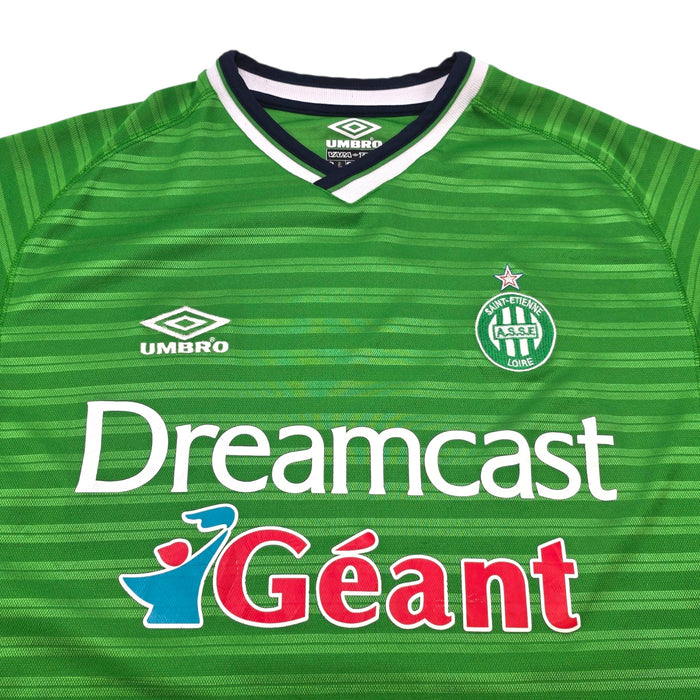 2000/01 Saint Etienne Home Football Shirt (XL) Umbro