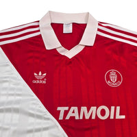 1993/94 Monaco Home Football Shirt (L) Adidas