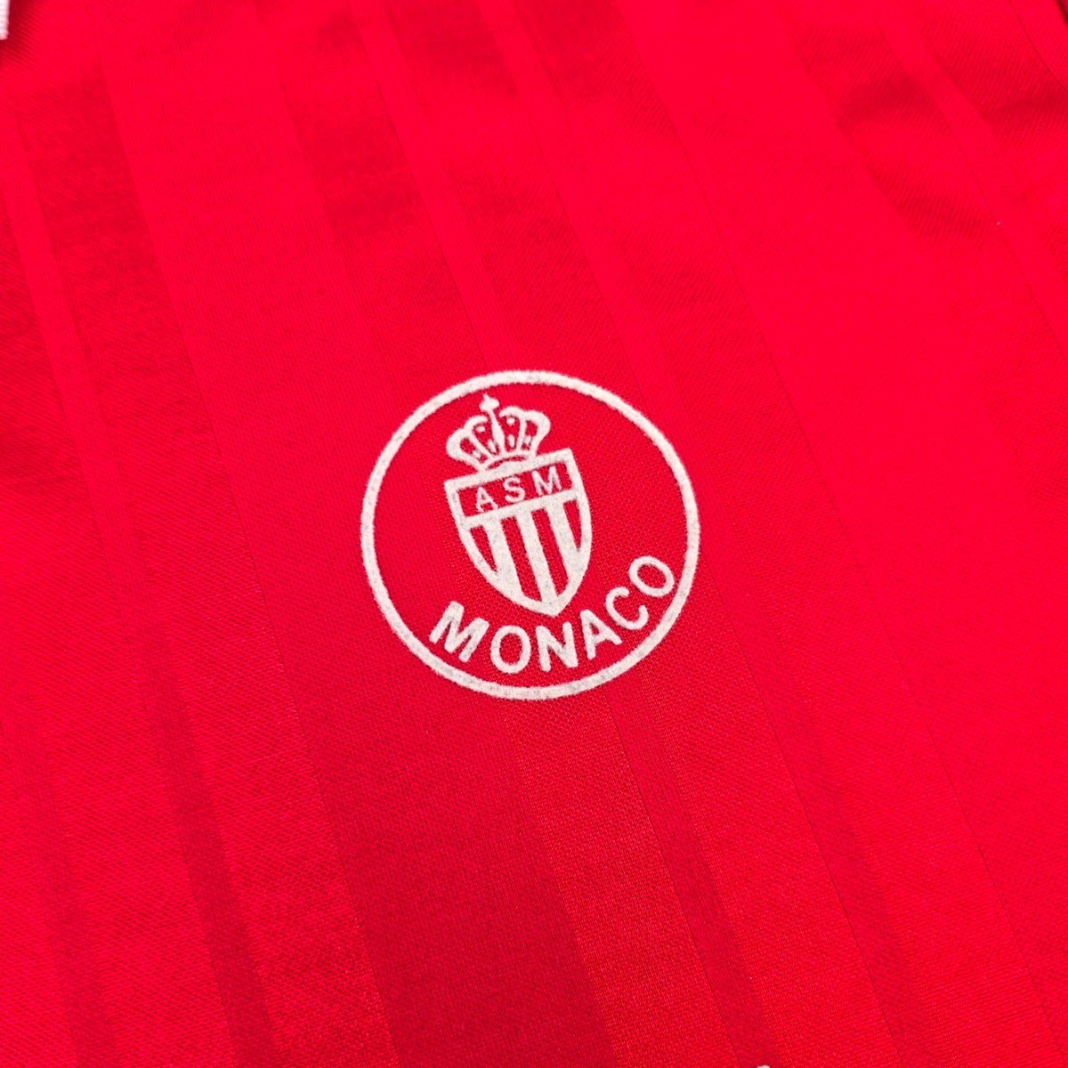 1993/94 Monaco Home Football Shirt (L) Adidas