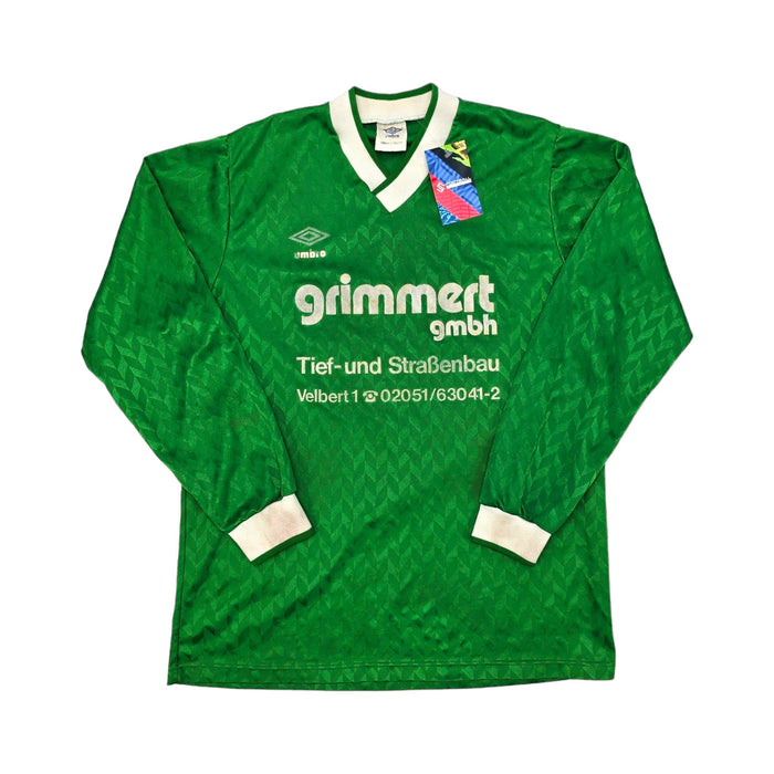 80s/90s Vintage Football Shirt (M) Umbro # 9 - Football Finery - FF202352