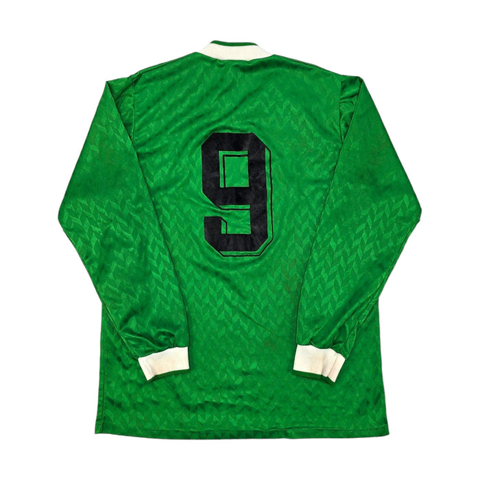 80s/90s Vintage Football Shirt (M) Umbro # 9 - Football Finery - FF202352