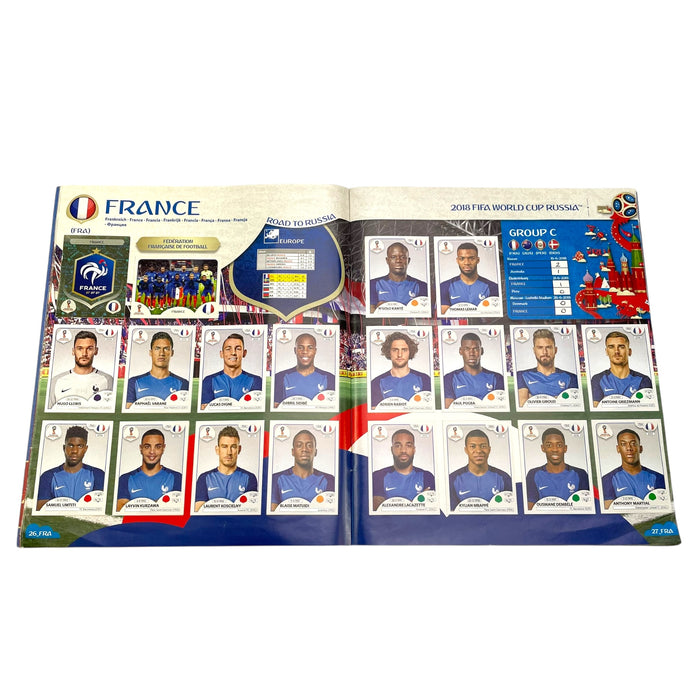Panini Official World Cup 2018 Sticker Album (Complete)
