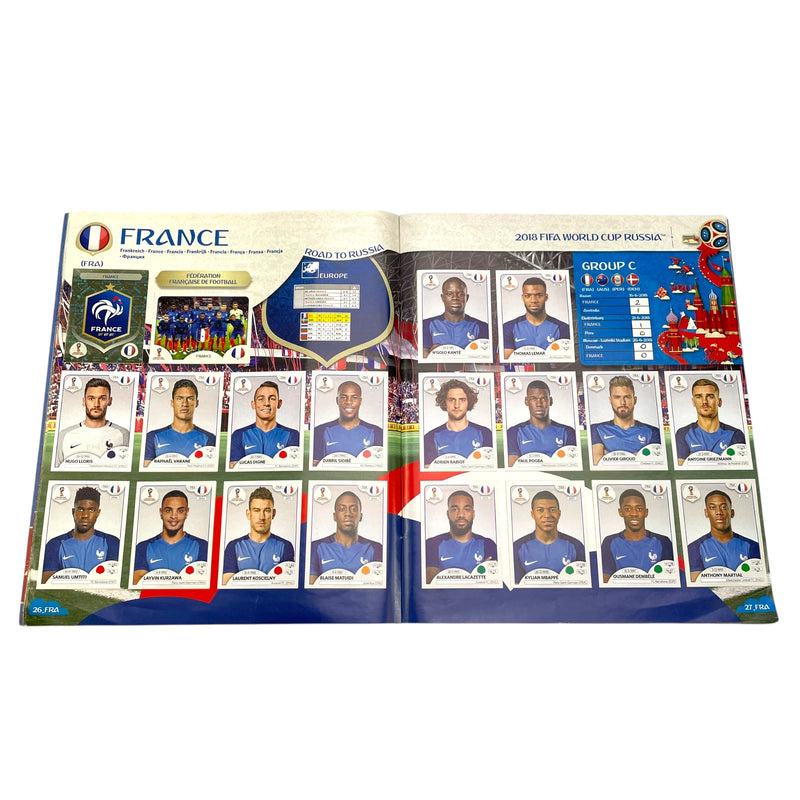 Panini Official World Cup 2018 Sticker Album (Complete)