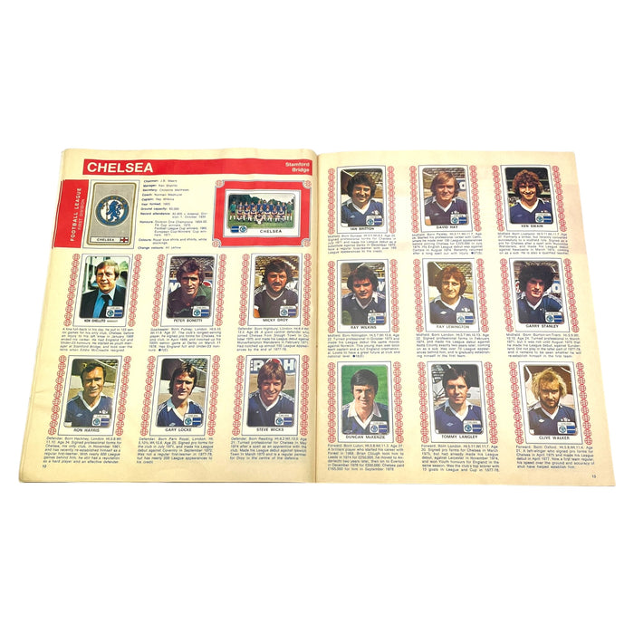 Panini Official Football 79 Sticker Album (Complete)