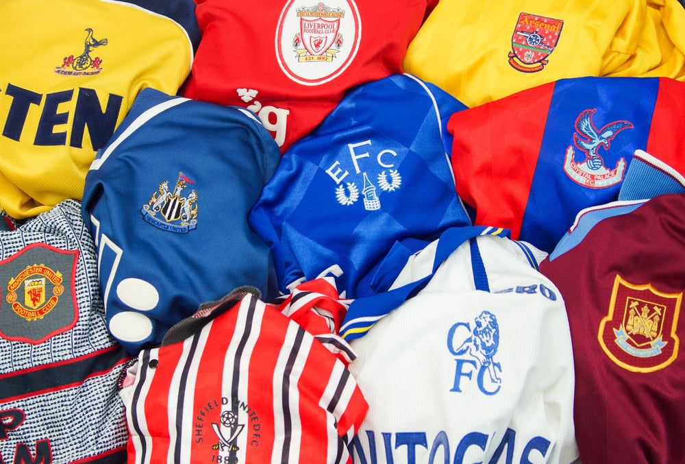 Premier League Football Shirt Image for Website Banner
