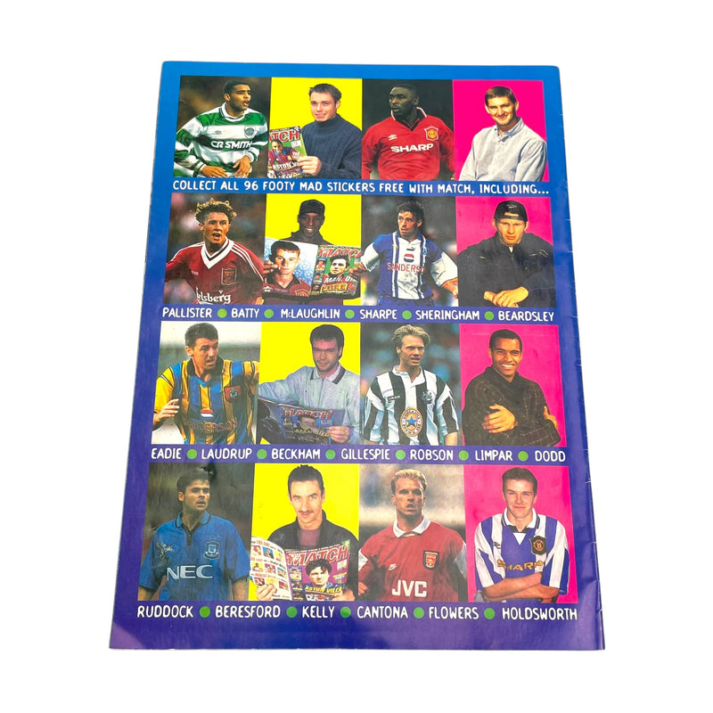 Match Footy Mad 1995/96 Sticker Album (Complete)