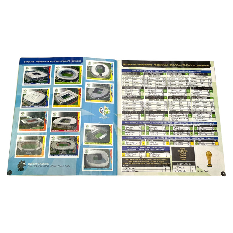 Panini Official World Cup 2006 Sticker Album (Complete)