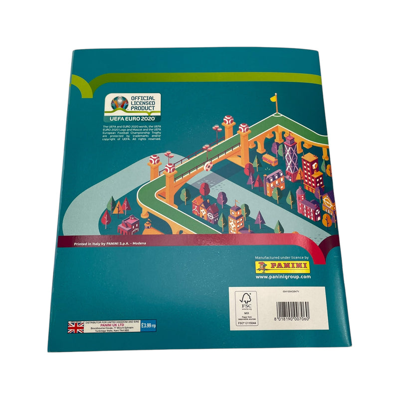 Panini Official Euro 2020 Sticker Album (Preview Edition) (Complete)