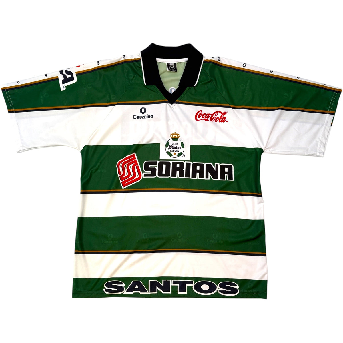 2000/01 Santos Laguna Home Football Shirt (L) Corona Sport