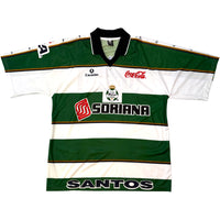 2000/01 Santos Laguna Home Football Shirt (L) Corona Sport