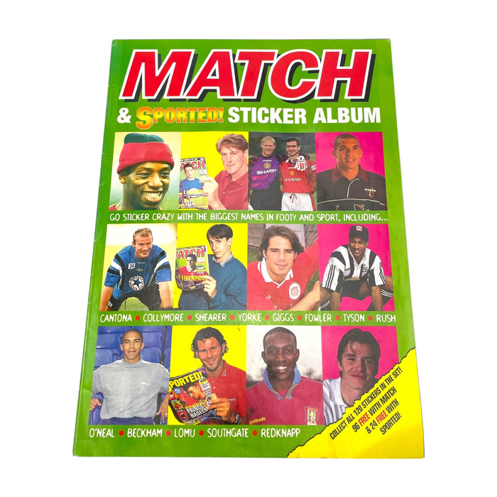 Match & Sported 1996 Sticker Album (Complete)