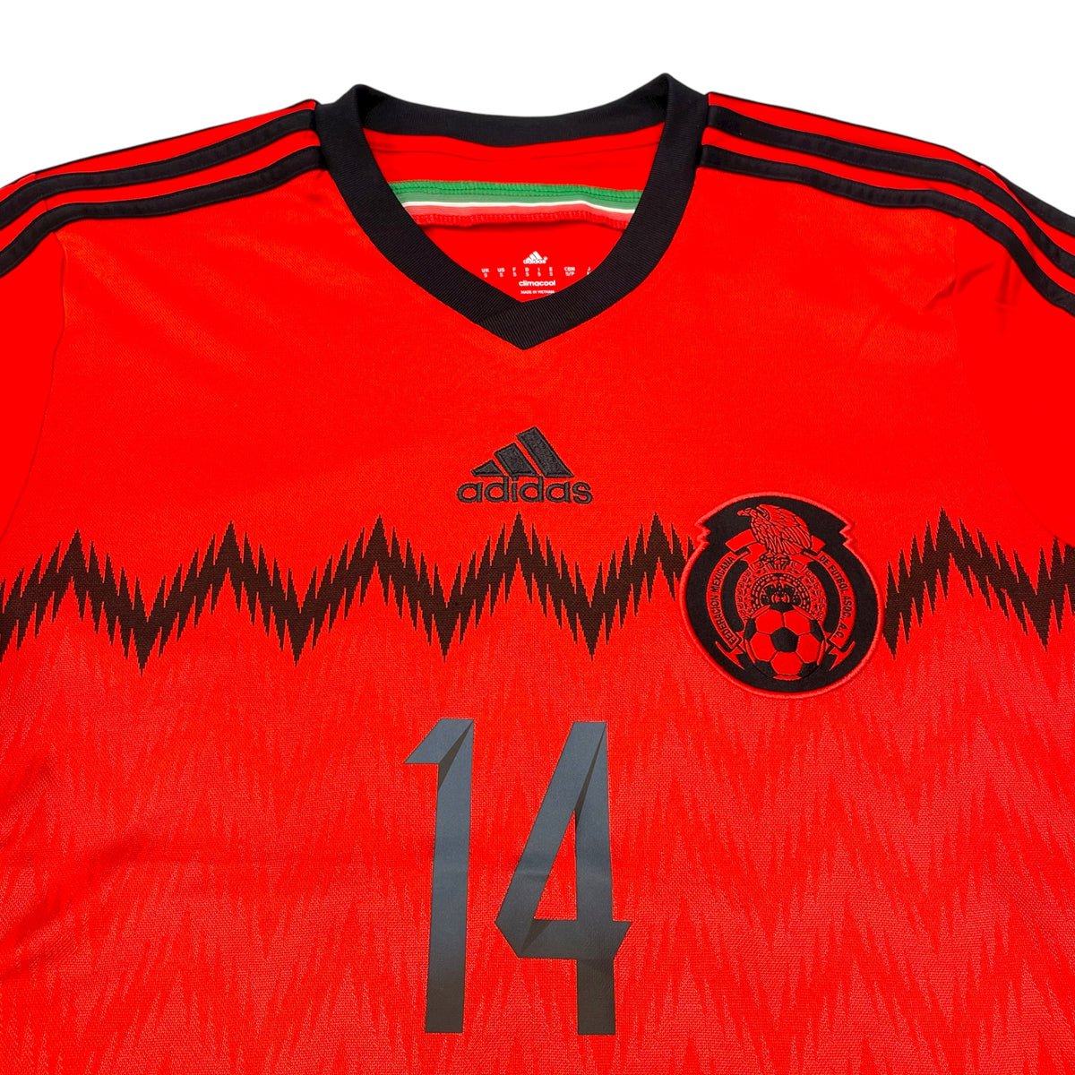 2014/15 Mexico Away Football Shirt (S) Adidas #14 Chicharito