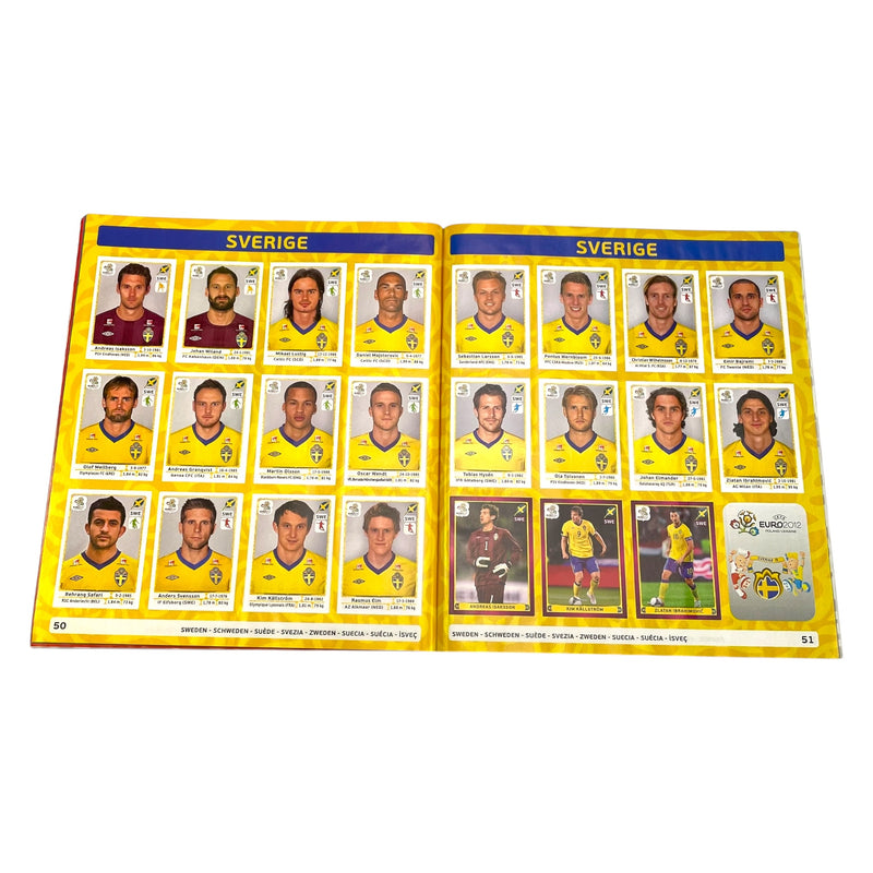 Panini Official Euro 2012 Sticker Album (Complete)