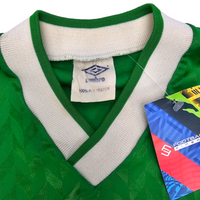 80s/90s Vintage Football Shirt (M) Umbro # 9 - Football Finery - FF202352