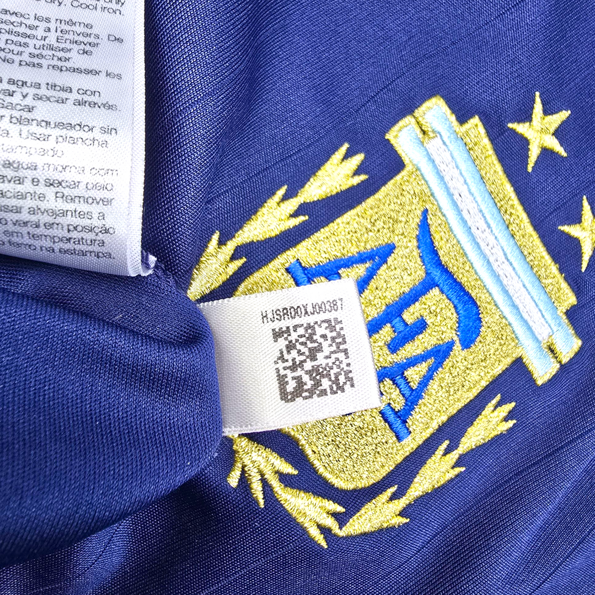 2006/07 Argentina Away Football Shirt (2XL) Adidas #19 Messi