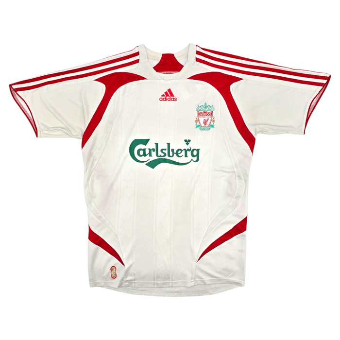 2007/08 Liverpool Away Football Shirt (M) Adidas #14 Alonso