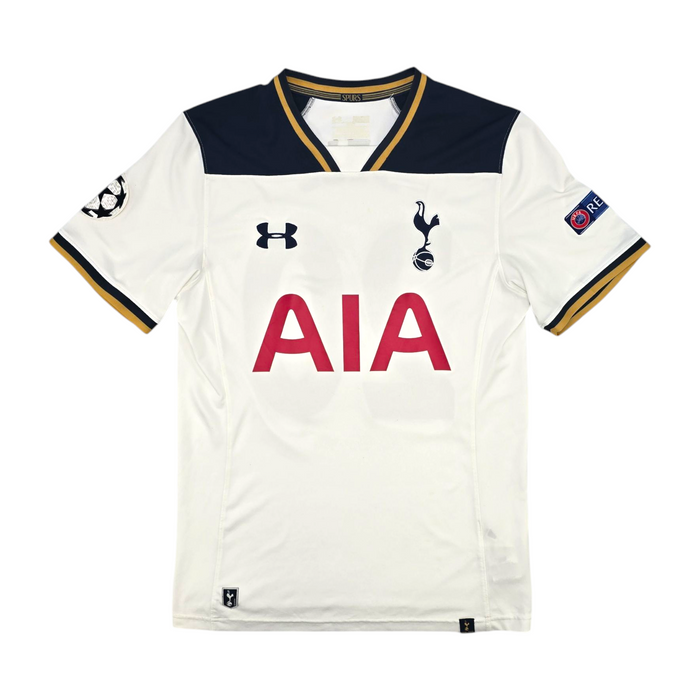 2016/17 Tottenham Hotspur Home Football Shirt (M) Under Armour #20 Dele (UCL)