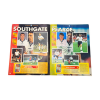 Panini Official 1996 England Team FA Sticker Book (Complete)
