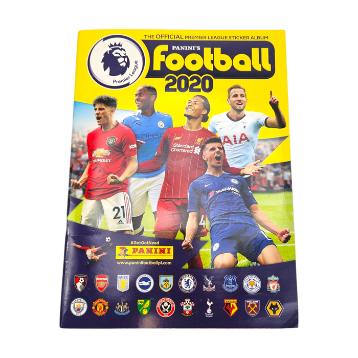 Panini Official 2020 Premier League Sticker Album (Complete)