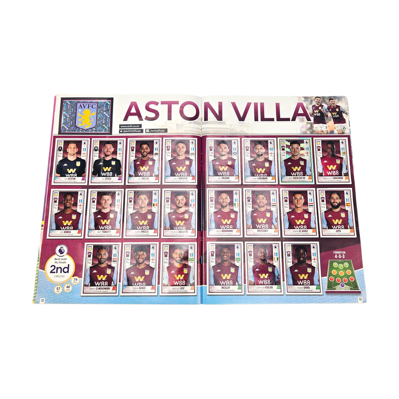 Panini Official 2020 Premier League Sticker Album (Complete)