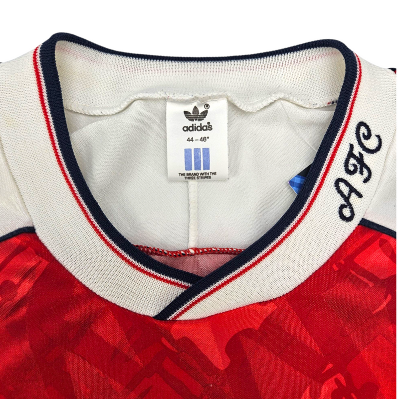 1990/92 Arsenal Home Football Shirt (XL) Adidas