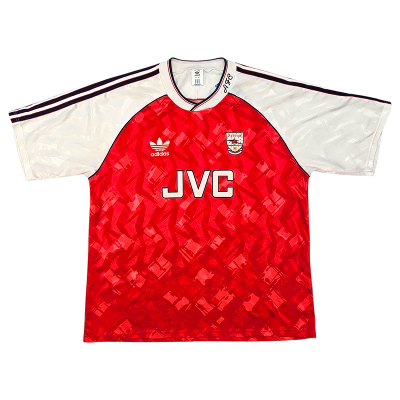 1990/92 Arsenal Home Football Shirt (XL) Adidas