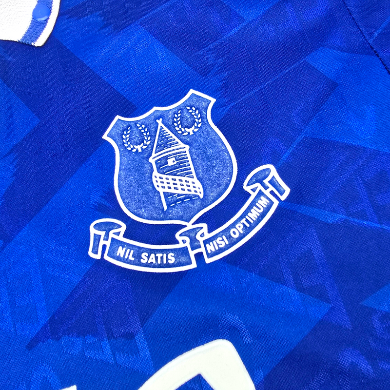 1991/93 Everton Home Football Shirt (L) Umbro