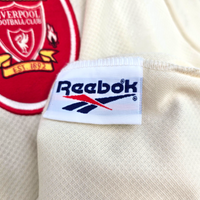 1996/97 Liverpool Away Football Shirt (L) Reebok #10 Barnes