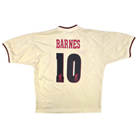 1996/97 Liverpool Away Football Shirt (L) Reebok #10 Barnes