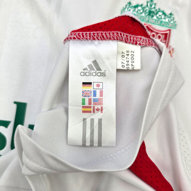 2007/08 Liverpool Away Football Shirt (M) Adidas #9 Torres