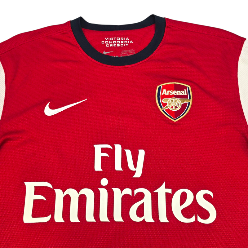 2012/14 Arsenal Home Football Shirt (M) Nike #9 Podolski