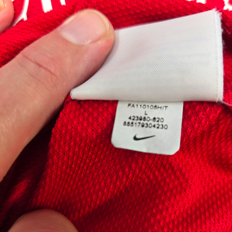 2011/12 Arsenal Home Football Shirt (L) Nike #5 Vermaelen