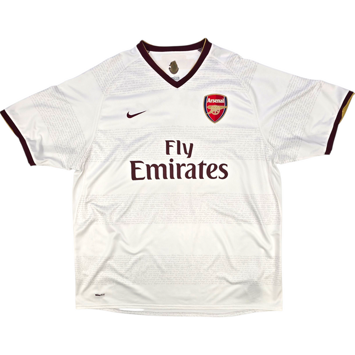 2007/08 Arsenal Away Football Shirt (2XL) Nike #4 Fabregas